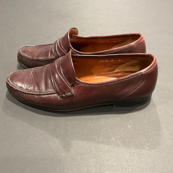 ALLEN EDMONDS Bergamo Brown Leather Penny Loafers Size 9 main image 3